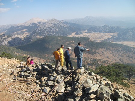 Konya'da orman yangını