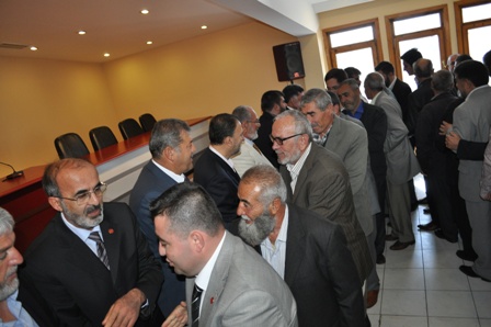 Saadet Partililer bayramlaştı