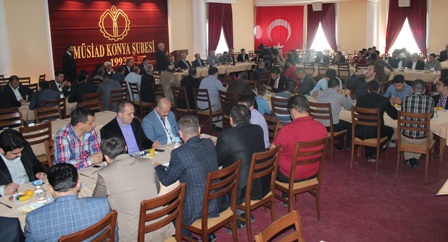MÜSİAD üyeleri bayramlaştı