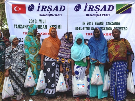 İrşad Vakfı Kurban Bayramında Tanzanya'ya el uzattı