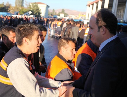 Selçuklu Belediyesi'nde bayramlaşma