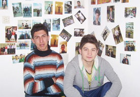 Öğrenciler, fotoğraflarla hasret gideriyor