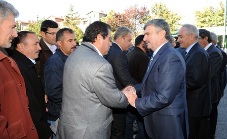 Büyükşehir Belediyesi'nde bayramlaşma