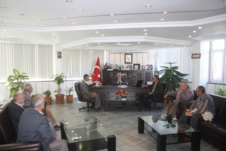 Müftü Mahallesi Heyeti’nden Başkan Taşcı’ya ziyaret