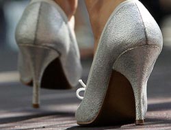 'Leydi'nin topuk sesleri'