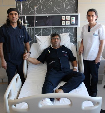 Tansiyon şikayetiyle gitti, 5 kalp damarına by-pass yapıldı