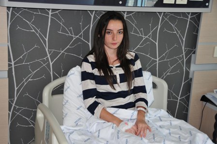 Omurilik ameliyatıyla yeniden hayata tutundu