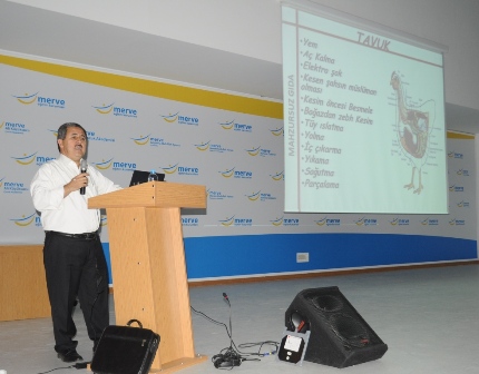 Öğretmenlere gıda semineri