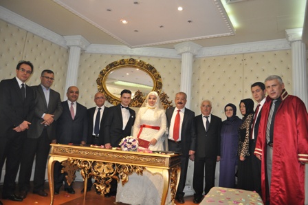 Berna ve İsmail evlendi