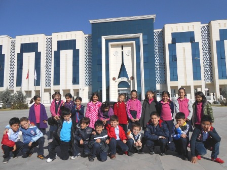 Öğrenciler adaleti adalet sarayında öğrendi