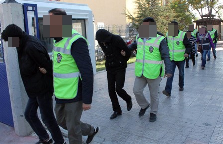 Konya polisinden hırsızlara darbe