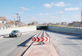 Karaman Yolu Köprülü Kavşağı açıldı