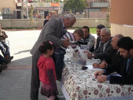 Meram Serrapark’ta kura heyecanı