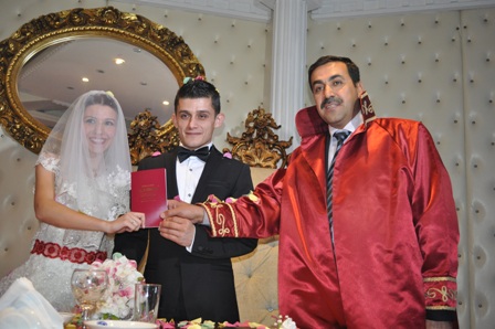 Kezban ve Servet dünyaevine girdi