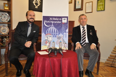 Tiyatroda çocuk oyunu var