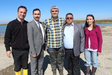 Soğuk sular Beyşehir Gölü’nün balıklarını tehdit ediyor