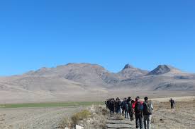 Karapınar Karacadağ'da Seg Kalesi'ne tırmandılar