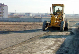 Kulu'da yollara kış bakımı