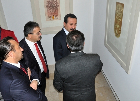 Doçentlik Eserlerini Sergilediler