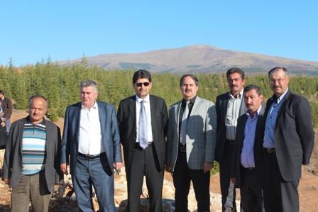 Aladağ’ın zirvesine yol yapılıyor