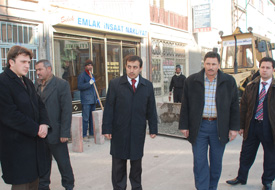 Muhacir Pazarı, yol genişletiyor