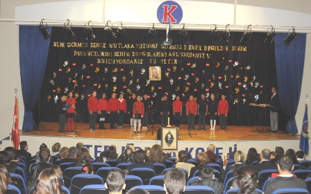 TED Koleji, Atatürk’ü ölümünün 75. yılında andı