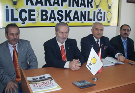 AK Parti'den Karapınar çıkarması