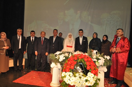 Ali Ergun oğlunu evlendirdi