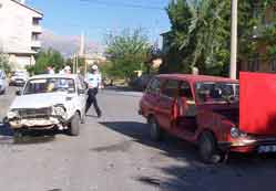 Seydişehir'de trafik kazası
