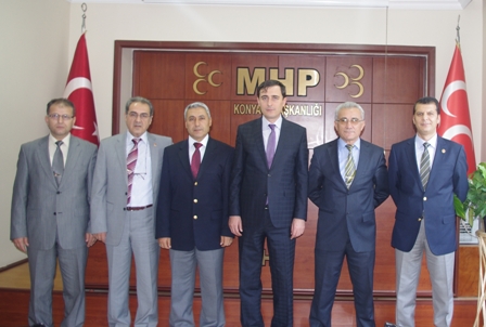 TEMAD'dan MHP Konya İl Başkanlığı'na ziyaret