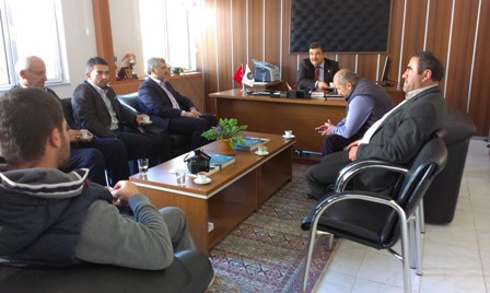 Bozkır AK Parti’den İsa Araba’ya ziyaret