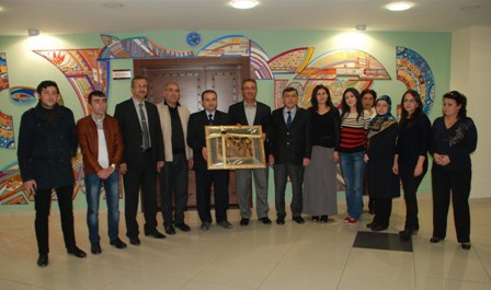 Azerbaycanlı Uzmanlardan, Başkan Hançerli'ye ziyaret