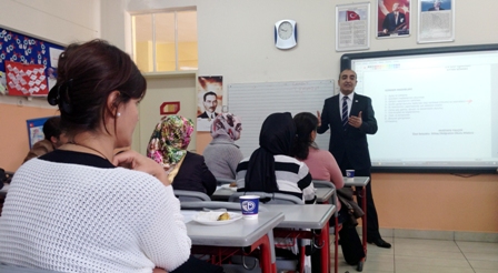 Diltaş’ta öğretmen ve veliler buluştu