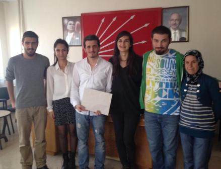 CHP’li gençlerden Adana Valisine mektup