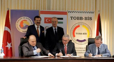 TOBB BİS Başkanı Şekeroğlu,  Filistin’e hayat verecek projeye imza attı