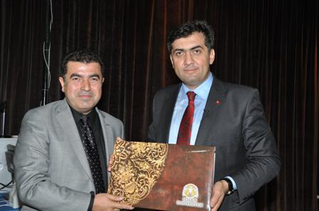 Başkan Kalaycı tecrübelerini öğrencilerle paylaştı