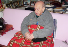 Fazıl Hüsnü Dağlarca hastanede