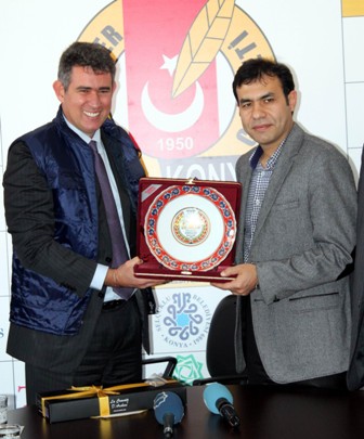 TBB Başkanı Feyzioğlu’ndan Konya Basınına ziyaret