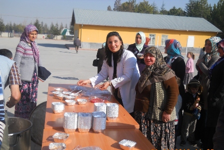 Aşure ikramı ağızları tatlandırdı