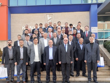 Ispartalı iş adamları Konya Sanayi Odası’nı ziyaret etti