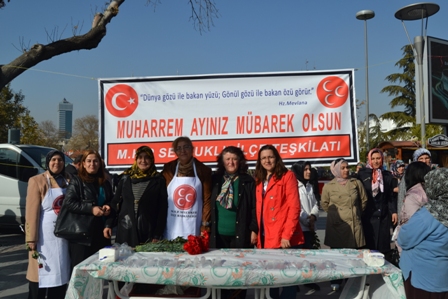 MHP Selçuklu’da aşure programı düzenlendi