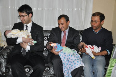 Kaymakam Sonel’den üçüzlere ziyaret