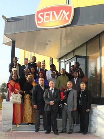 Senegalli iş adamlarından Selva’ya ziyaret