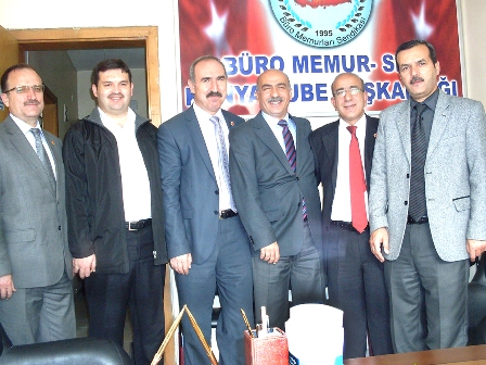 KAMEDER'den, Büro Memur-Sen Konya Şubesi'ne ziyaret