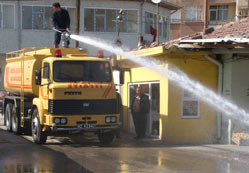 Yangına karşı uyarı
