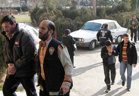 Akşehir'de hırsızlık zanlıları yakalandı