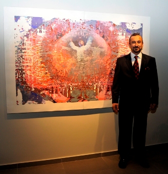 Prof. Dr. Elmas 16. Kişisel Sergisini açtı