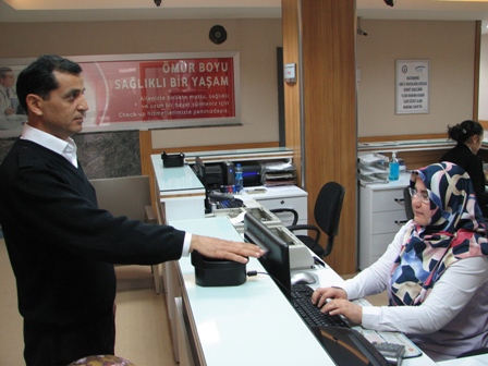 Biyometrik kimlik doğrulama sistemi hizmete girdi