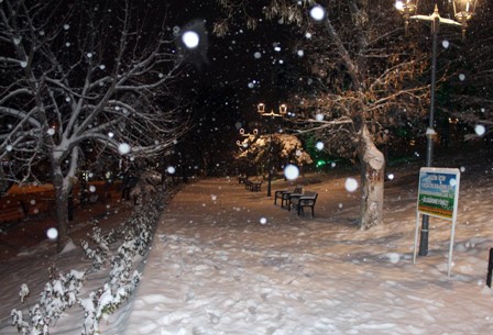 Konya’da kar yağışı gecede devam etti