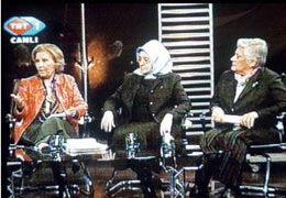 TRT'de türbanlı konuk olur mu?